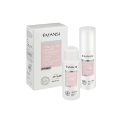 EMANSI Биокорректор (150+250) для лица, глаз, носогубок. Лифтинг, омоложение, увлажнение. Гиалуронка + пептиды. Курс 3-5 процедур.