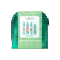 Косметический набор Carelika Wellness Kit для ухода за нормальной, комбинированной и жирной кожей лица.