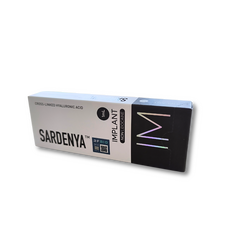 Филлер Sardenya Implant (без лидокаина) 1мл. Самый плотный. Для макс. объема, скульптурирования лица. Стойкий эффект до 36 мес.