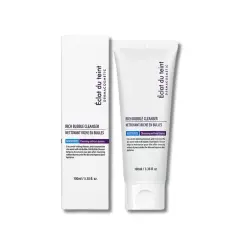 ECLAT Rich Bubble Cleanser 100 мл. Кислородный гель-пена для глубокого, мягкого очищения. Удаляет макияж, сужает поры, увлажняет. Для всех типов кожи.