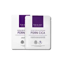 ECLAT Маска PDRN CICA, 5 шт. Интенсивно восстанавливает, успокаивает, омолаживает. С PDRN и Центеллой. Для регенерации кожи после процедур.