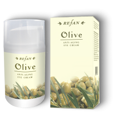 Антивозрастной крем для глаз Olive 50мл. С оливковым маслом. Питает, разглаживает морщины, повышает упругость. Для сияющего, молодого взгляда.
