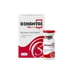 Ботулинический токсин типа А Dehantox 100 ед, во флаконе для ботулинотерапии.