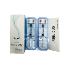 Филлер IREJU DUO Shape 2×1 ml — дермальный филлер на основе гиалуроновой кислоты для контурной пластики, восстановления объема, коррекции возрастных изменений и моделирования контуров лица.