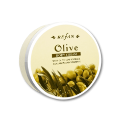 Refan Крем для тела Olive 200мл. Питает, увлажняет, смягчает. С оливковым маслом. Для всех типов кожи. Мягкость, упругость.