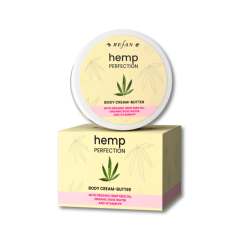 Refan Крем-масло для тела "Hemp Perfection" 200мл. С конопляным маслом. Увлажняет, успокаивает, балансирует. Для чувств/сухой кожи.
