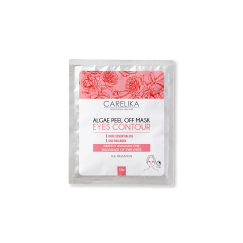 Альгинатная маска CARELIKA с морским коллагеном и эфирным маслом розы освежает и омолаживает кожу вокруг глаз, уменьшает темные круги и отеки.