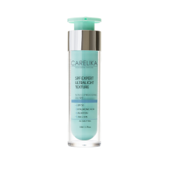 Ультралёгкий солнцезащитный крем для лица CARELIKA SPF 50, 50 мл — обеспечивает надёжную защиту от УФ-излучения, предотвращает сухость и фотостарение, поддерживает увлажнённость и упругость кожи.