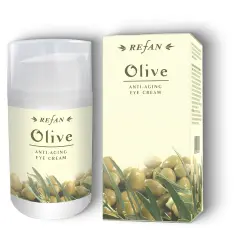 Антивозрастной крем для глаз Olive 50мл. С оливковым маслом. Питает, разглаживает морщины, повышает упругость. Для сияющего, молодого взгляда.