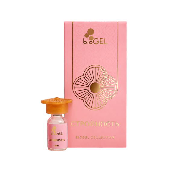 Пептидный липолитик bioGEL для коррекции локальных жировых отложений, 2 мл.