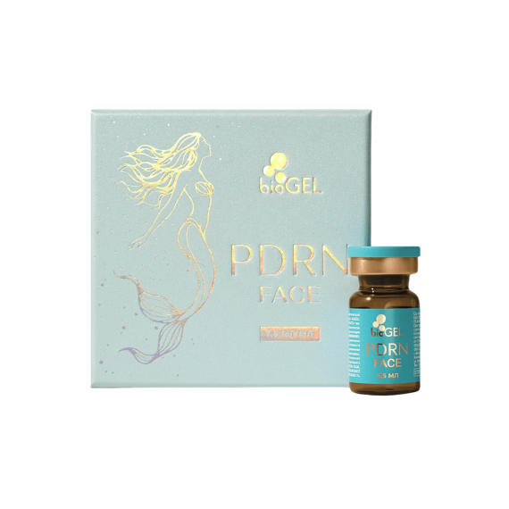 Биоревитализант bioGEL PDRN FACE 5.5 ml для восстановления и регенерации кожи.
