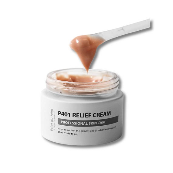 ECLAT P401 Relief Cream 50 мл. Восстанавливающий крем для проблемной, чувствительной кожи. Успокаивает, заживляет, укрепляет барьер. Идеален после процедур.