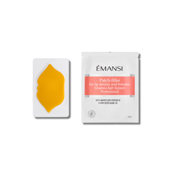 EMANSI Патч-филлер для губ. С +APh-System. Увлажняет, придает плотность, упругость. От морщин. Идеален после инъекций.