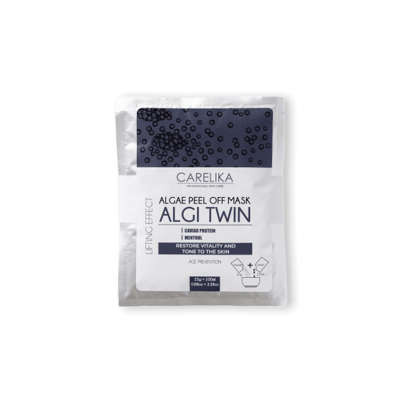 Комплект CARELIKA с альгинатной пластифицирующей маской и активатором обеспечивает интенсивное питание, стимуляцию синтеза коллагена, повышает эластичность и упругость кожи.